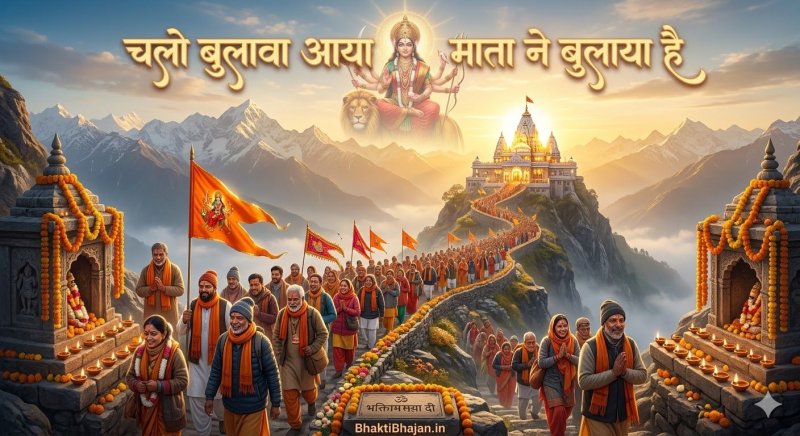 chalo-bulawa-aaya-hai-mata-ne-bulaya-hai-bhajan-lyrics