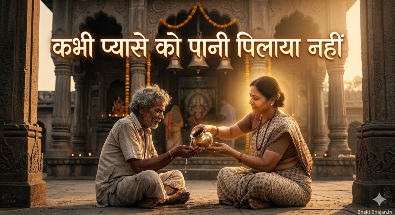 kabhi-pyase-ko-pani-pilaya-nahi-bhajan-lyrics